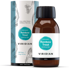 Viridian Organic Rainbow Trout Omega Oil 200ml