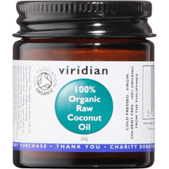Viridian 100% Organic Raw Coconut Oil 25g
