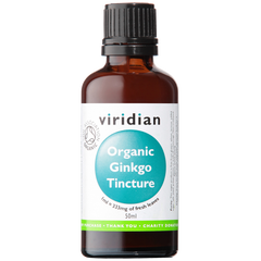 Viridian Organic Ginkgo Tincture 50ml