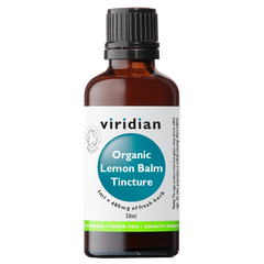 Viridian Organic Lemon Balm Tincture 50ml