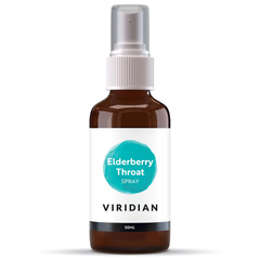 Viridian Elderberry Throat Spray 50ml