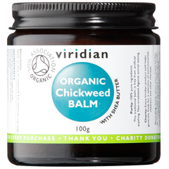 Viridian Organic Chickweed Balm 100g