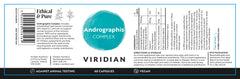 Viridian Andrographis Complex 60's