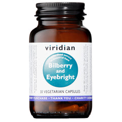 Viridian Bilberry with Eyebright Extract 30's