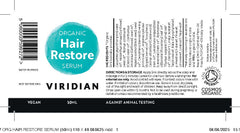 Viridian Organic Hair Restore Serum 50ml