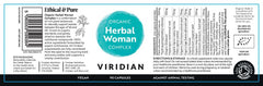 Viridian Organic Herbal Woman Complex 90s