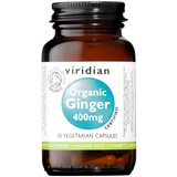 Viridian Organic Ginger 400mg 30's