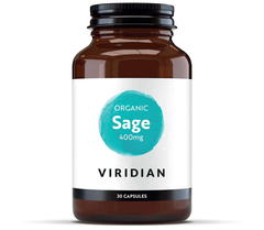 Viridian Organic Sage 400mg 90's