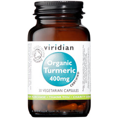 Viridian Organic Turmeric 400mg 30's