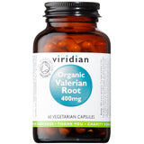 Viridian Organic Valerian Root 400mg 60's
