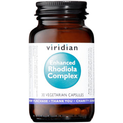 Viridian Enhanced Rhodiola Complex 30's