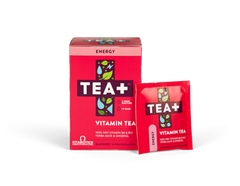 Tea+ (co-branded with Vitabiotics) Tea+ Vitamin Tea Energy Raspberry & Pomegranate