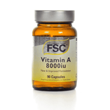 FSC (The Food Supplement Company) Vitamin A 8000iu 90s
