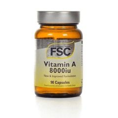 FSC (The Food Supplement Company) Vitamin A 8000iu 90s