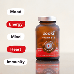 Zooki Vitamin B12 (Liposomal Encapsulation) 60s