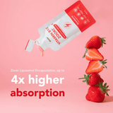 Zooki Vitamin B12 Liquid Sachets Strawberry Flavour 14x10ml Sachets CASE