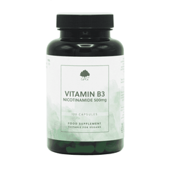 G&G Vitamins Vitamin B3 Nicotinamide 500mg 120s