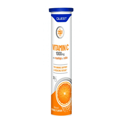 Quest Vitamins Vitamin C 1000mg with Rosehips & Rutin Effervescent 20s