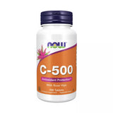Vitamin C-500 with Rose Hips - 100 Tablets | NOW Foods