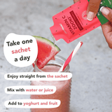 Zooki Vitamin C Liquid Sachets Watermelon Flavour 30x15ml CASE
