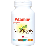 New Roots Herbal Vitamin C Plus 1000mg Time Release 60s