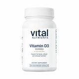 Vitamin D3 10,000 IU - 60 Capsules | Vital Nutrients