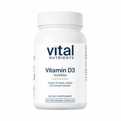 Vitamin D3 10,000 IU - 60 Capsules | Vital Nutrients