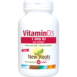 New Roots Herbal Vitamin D3 1000iu 60s