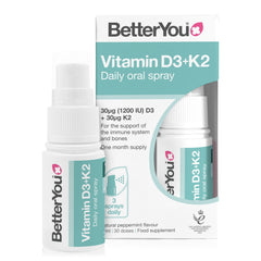 BetterYou Vitamin D3 1200iu + K2 12ml