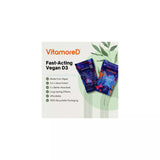 VitamoreD Fast-Acting Vitamin D3 Supplement - Active Form Calcifediol for Enhanced Absorption | Made By Daily