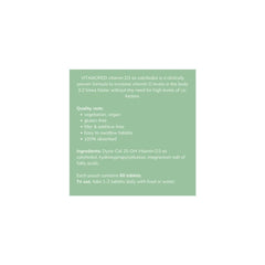 VitamoreD Fast-Acting Vitamin D3 Supplement - Active Form Calcifediol for Enhanced Absorption | Made By Daily
