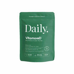 VitamoreD Fast-Acting Vitamin D3 Supplement - Active Form Calcifediol for Enhanced Absorption | Made By Daily
