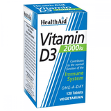 Health Aid Vitamin D3 2000iu 120s