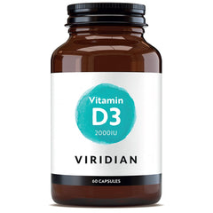 Viridian Vitamin D3 2000iu 60s