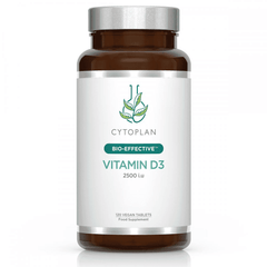Cytoplan Vitamin D3 2500i.u. (Vegan) 120s