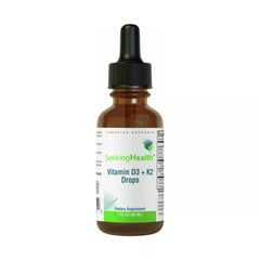 Vitamin D3 + K2 Drops - 30ml | Seeking Health