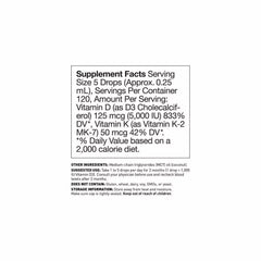 Vitamin D3/K2 Liquid - 30ml | Amy Myers MD