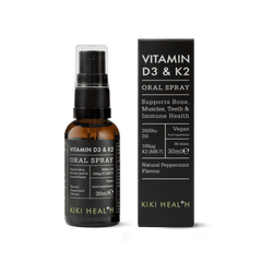 Kiki Health Vitamin D3 & K2 Oral Spray Natural Peppermint Flavour 30ml