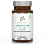 Cytoplan Vitamin D3 + K2 (Vegan) 60s