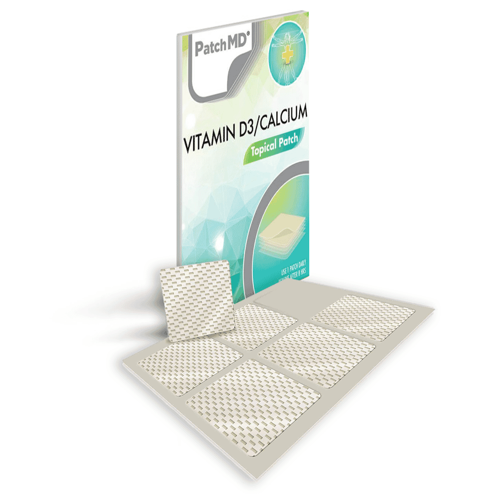 PatchMD Vitamin D3/Calcium Topical Patch 30s