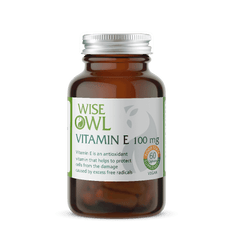 Wise Owl Vitamin E 100mg 60s