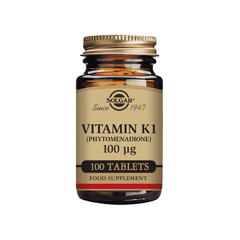 Solgar Vitamin K1 (Phytomenadione) 100ug 100s