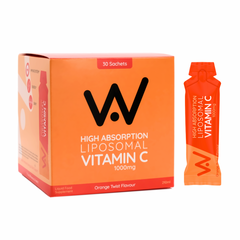Well.Actually. High Absorption Liposomal Vitamin C 1000mg Orange Twist Flavour 30 Sachets