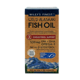 Wiley's Finest Wild Alaskan Fish Oil Cholesterol Support 90's