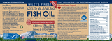 Wiley's Finest Wild Alaskan Fish Oil Cholesterol Support 90's