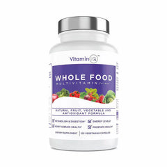 Whole Food Multivitamin for Men - 120 Capsules | Vitamin IQ