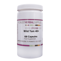 Specialist Herbal Supplies (SHS) Wild Yam 40+ Capsules 100s