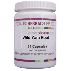 Specialist Herbal Supplies (SHS) Wild Yam Root Capsules 54s