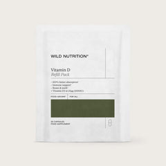 Wild Nutrition Vitamin D Refill Pack 30's
