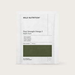 Wild Nutrition Pure Strength Omega 3 Refill Pack 120's
